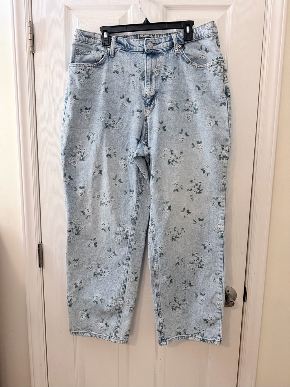 Wild Fable floral print jeans sz 17